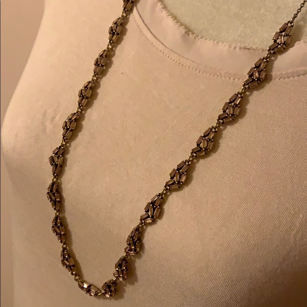 LOFT Top and Necklace